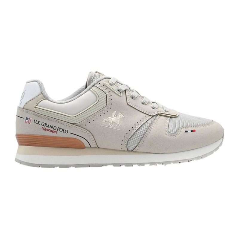 Grand Polo Zapatilla Casual Hombre Beig