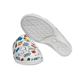 D'Chus Zueco Anatómico Sanitario Confort Piel