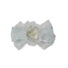 Zapato Comunión Niña Piel Blanco "Adorno Floral"