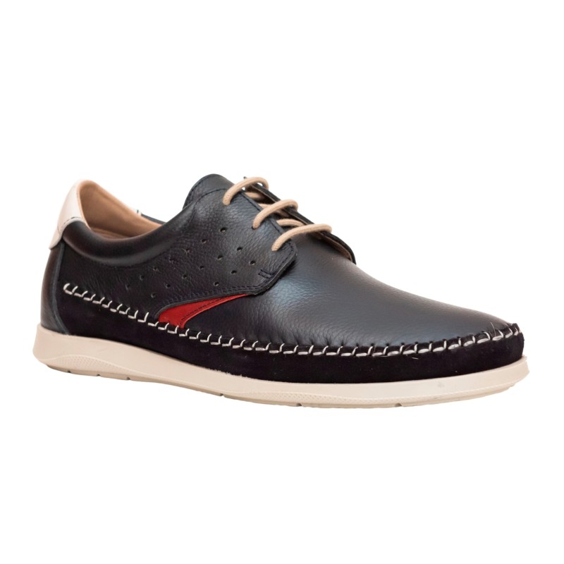 DJ Santa Zapato Piel Sport Confort Hombre
