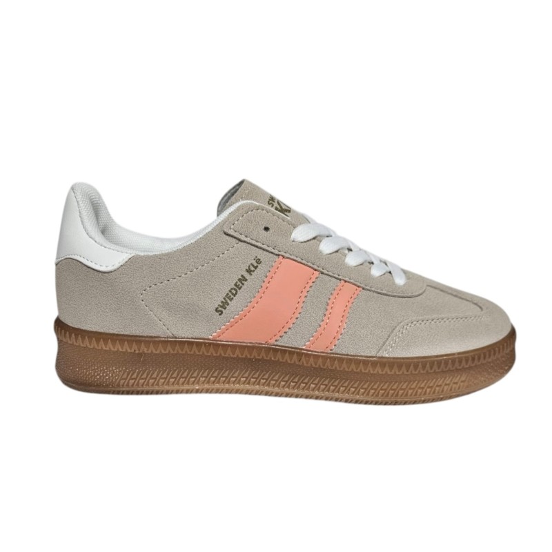 Sweden Kle Sneaker Gris Moda Mujer