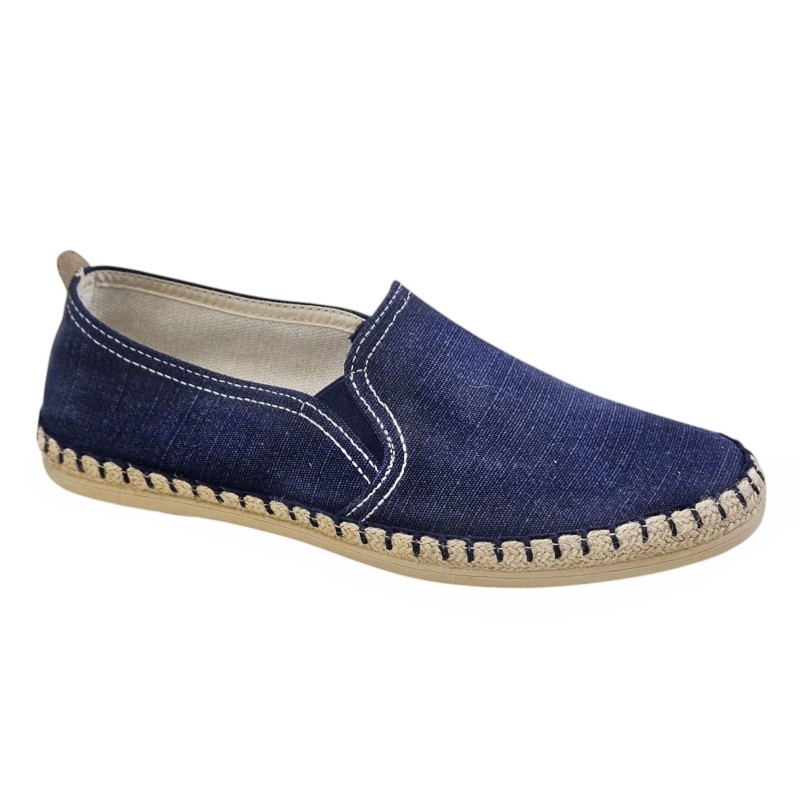 Garzon Walk Flex Zapatilla Mocasin Lona Confort Hombre