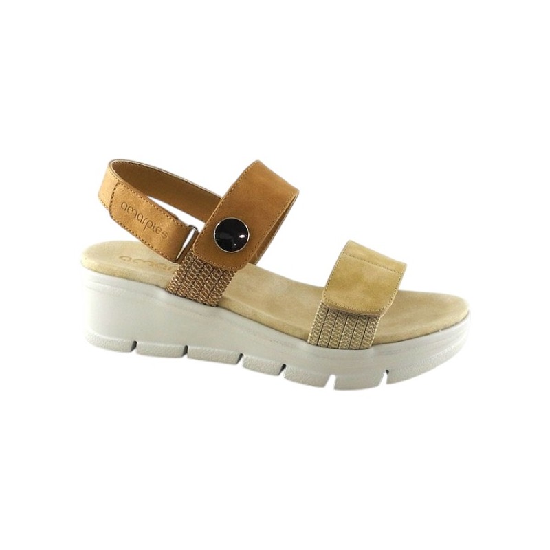Amarpies Sandalia Sport Confort Con Velcros