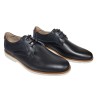 DJ SANTA. Zapato Sport Piel Azul Hombre