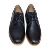 DJ SANTA. Zapato Sport Piel Azul Hombre