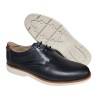 DJ SANTA. Zapato Sport Piel Azul Hombre