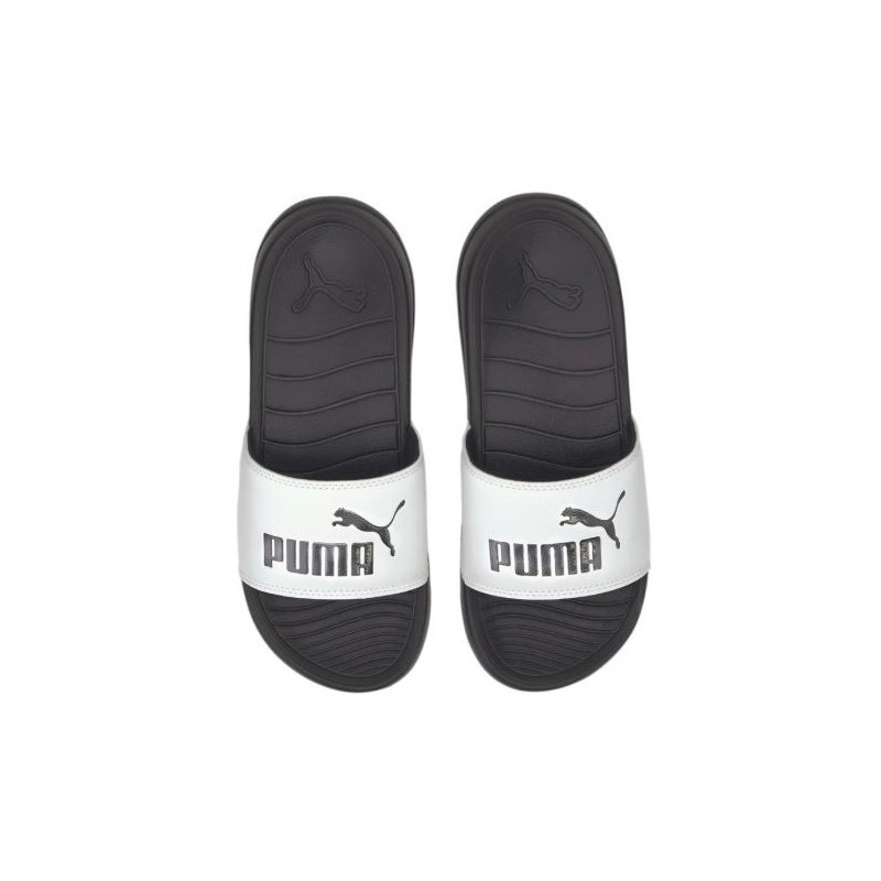 Chancla Puma Popcat 2.0 Blanco Negro