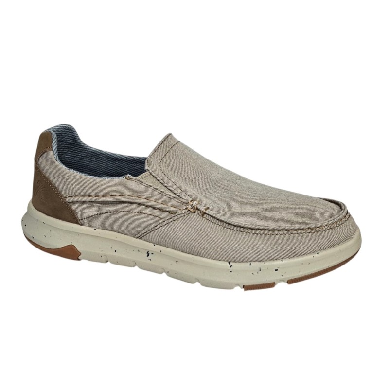 Sweden KLe Zapatilla Mocasin Lona Confort Hombre