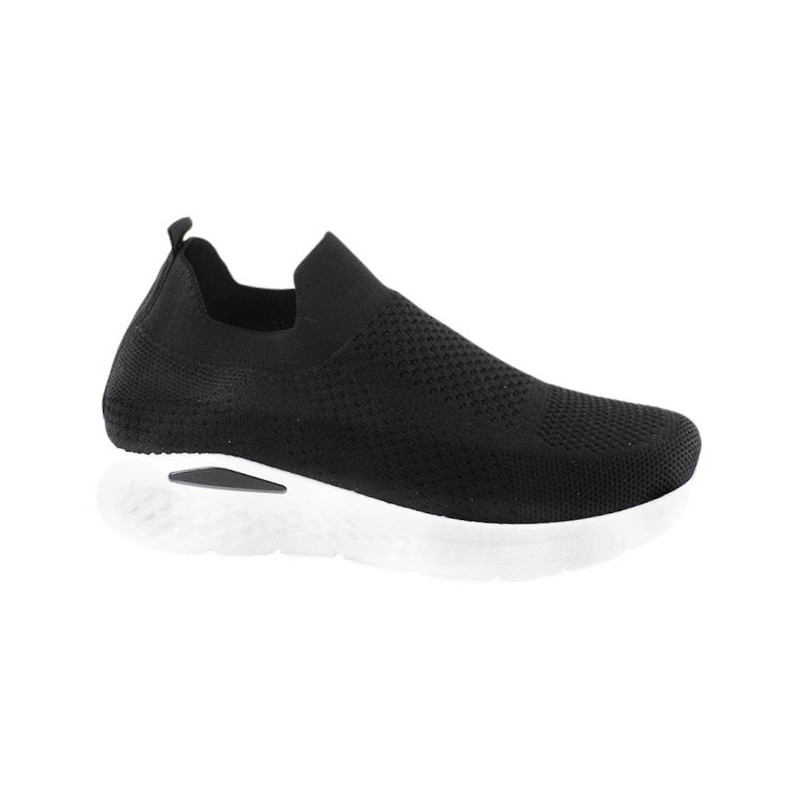 Sweden Kle Zapatilla Confort Sport Negro de Mujer