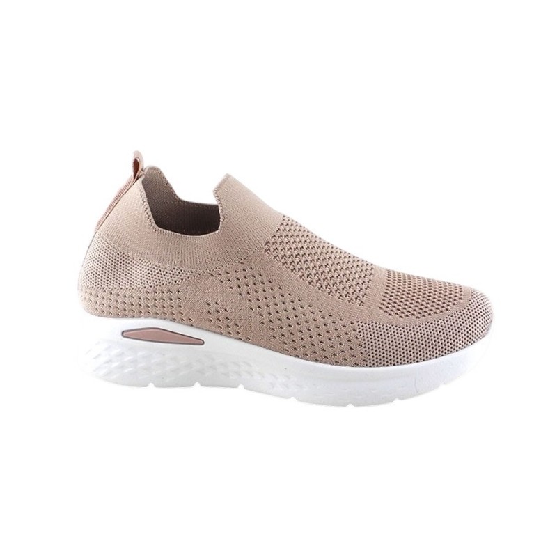 Sweden Kle Zapato Confort Sport Nude de Mujer