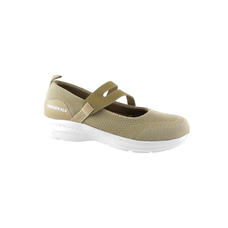 Sweden Kle Zapatilla Confort Sport Beig