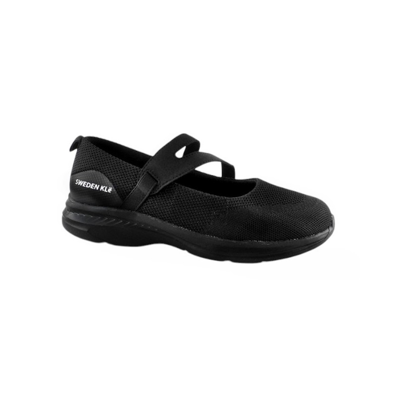 Sweden Kle Zapatilla Confort Sport Negro