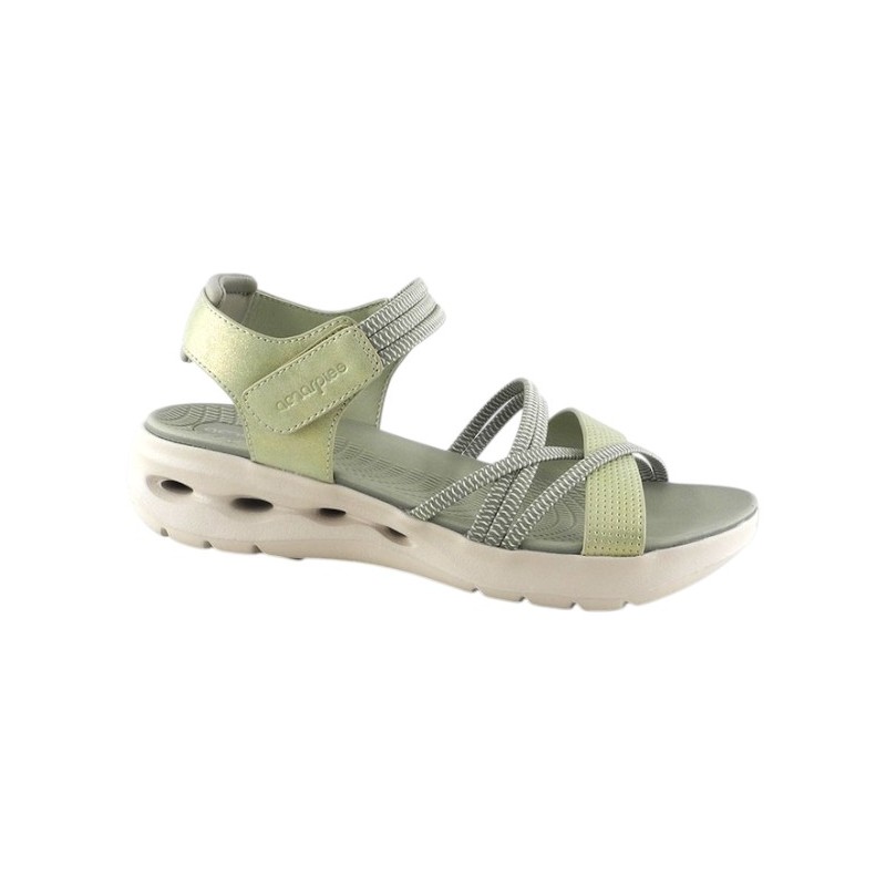 Amarpies Sandalia Sport Confort Con Velcro