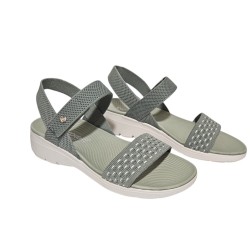 Amarpies Sandalia Sport Confort Con Velcro