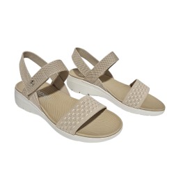 Amarpies Sandalia Sport Confort Con Velcro