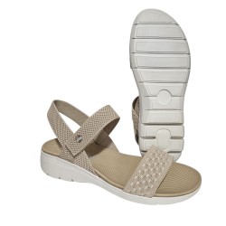 Amarpies Sandalia Sport Confort Con Velcro