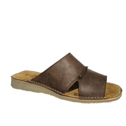 Sandalia Hombre Piel Cuero