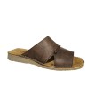 Sandalia Hombre Piel Cuero