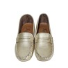 Mocasin banda antifaz de Mujer Piel Oro
