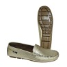 Mocasin banda antifaz de Mujer Piel Oro