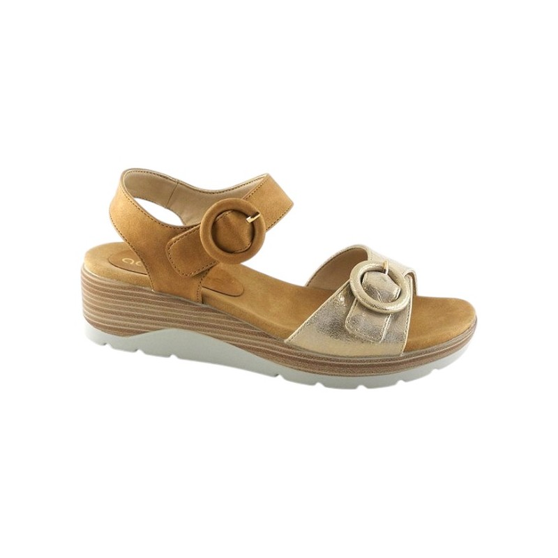 Amarpies Sandalia Mujer Confort Con Velcros