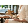 Amarpies Sandalia Mujer Confort Con Velcros