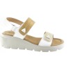 Amarpies Sandalia Mujer Confort Con Velcros