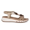 Amarpies. Sandalia Confort Mujer En Beig