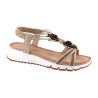 Amarpies. Sandalia Confort Mujer En Beig