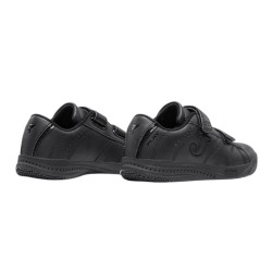 Joma Play Jr Deportivo Colegial Negro Con Velcros