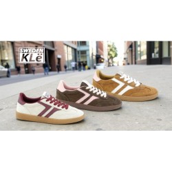 Sweden Kle Sneaker Taupe Moda Mujer