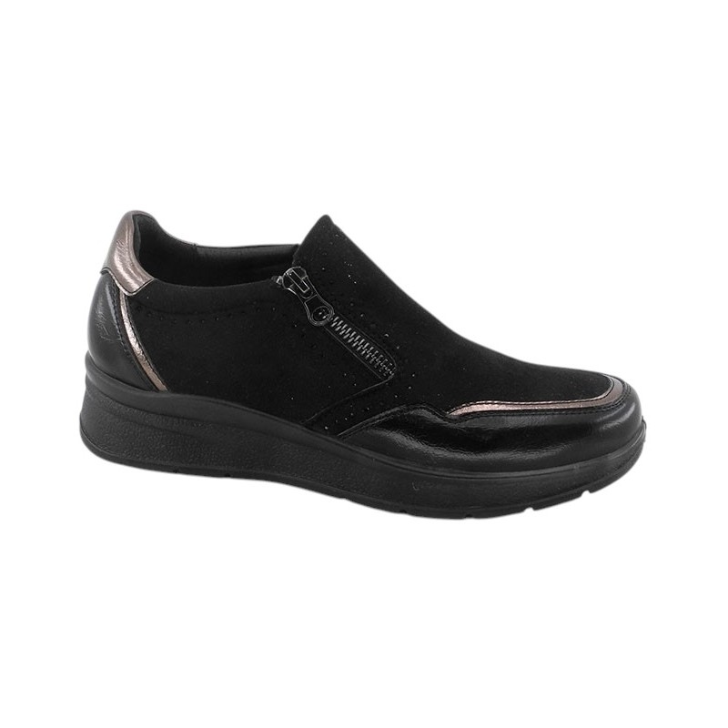 Amarpies Calzado Confort Mujer Con Cremalleras