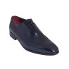 Zapato de Vestir para Traje de Hombre Azul Elegante Piel Florentic Azul . Almansa
