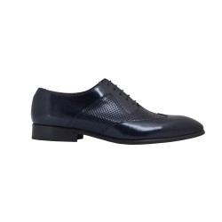 JR Almansa Zapato de Vestir Ceremonia Todo Piel Florentic Azul