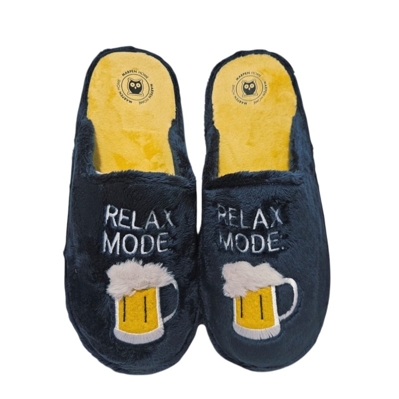Marpen. Zapatilla Casa Hombre Diseño "Modo Relax"