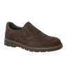 DJ Santa Zapato Hombre Piel Rustic Marron