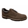 DJ Santa Zapato Hombre Piel Nobuck Marron