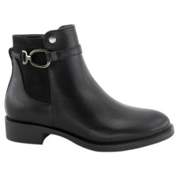 Amarpies Botin Negro Moda Mujer