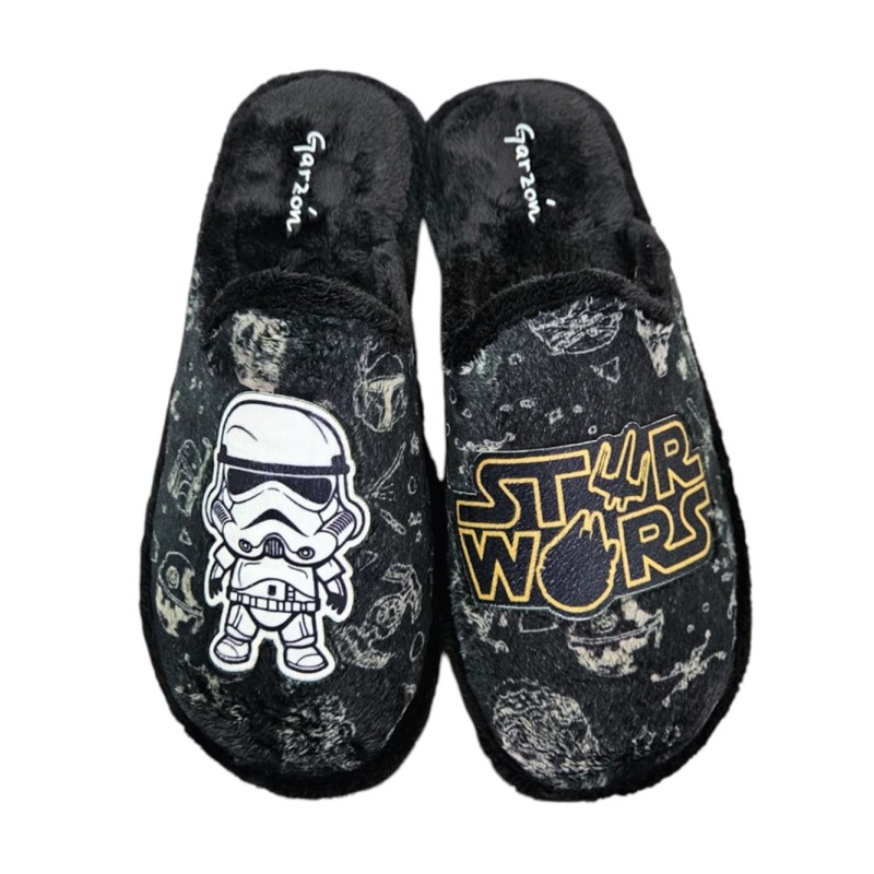 Garzon. Zapatilla Casa Especial Parquet "Star Wors"