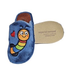 Marpen. Zapatilla Confort Casa Mujer "Gusano Love".