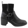 Amarpies Botin Negro Moda Mujer