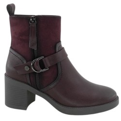Amarpies Botin Burdeos Moda...