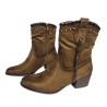 Amarpies Botin Tabaco Campero Mujer