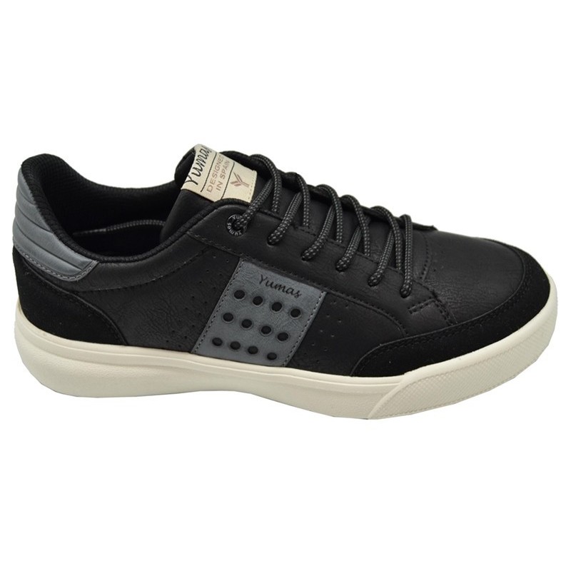 Deportivo Casual Moda Joven Negro. Yumas