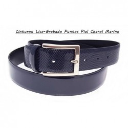 Zapato Vestir de Hombre elegante Novio Piel-Grabado Charol Azul.