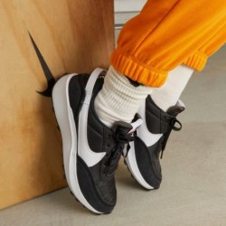 NIKE Waffle Debut Negro-Blanco zapatillas Sneaker Hombre
