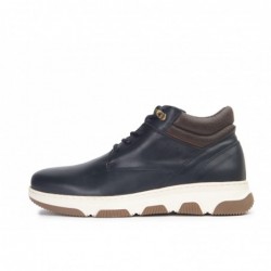 Bota Baja Cómoda Hombre Piel Marino.