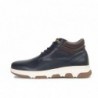 Bota Baja Cómoda Hombre Piel Marino.