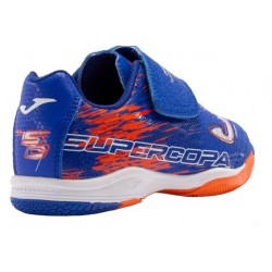 Joma SuperCopa Jr Zapatilla Deportiva Futbol Sala Con Velcro.