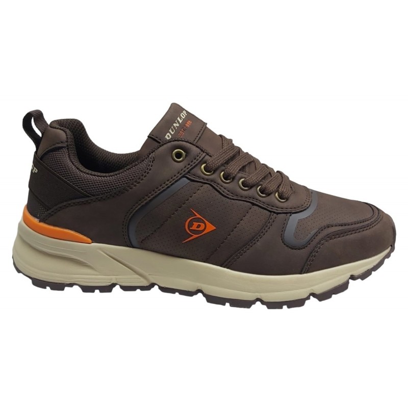 Deportivo Casual Moda Joven Marrón. Dunlop
